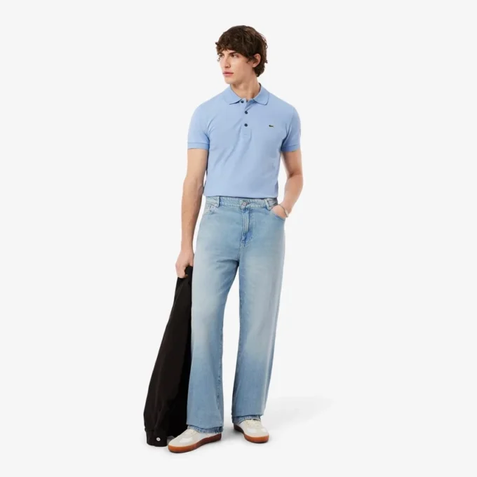 Vaqueros de denim de corte holgado