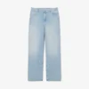 Vaqueros de denim de corte holgado