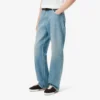 Vaqueros de denim de corte holgado con 5 bolsillos para hombre