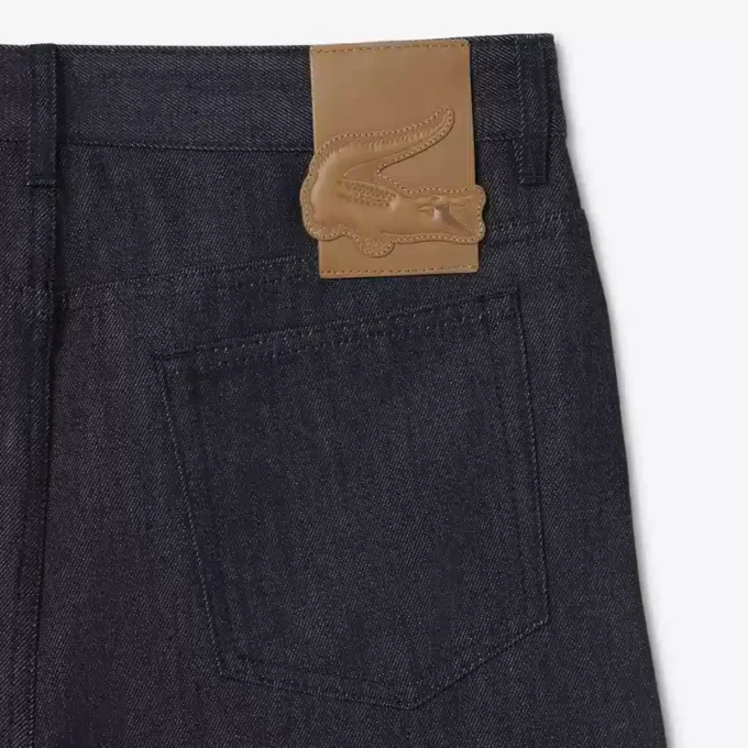Vaqueros de denim de corte recto Runway