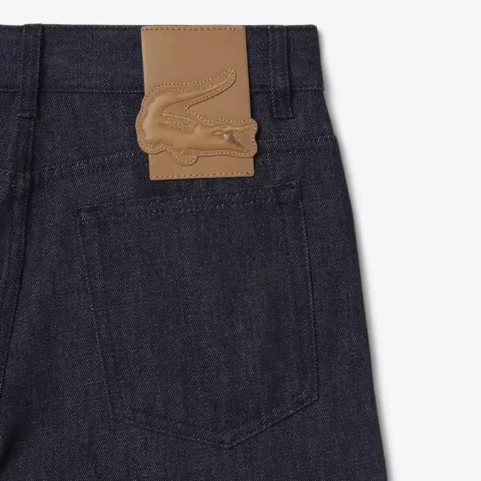 Vaqueros de denim de corte recto Runway