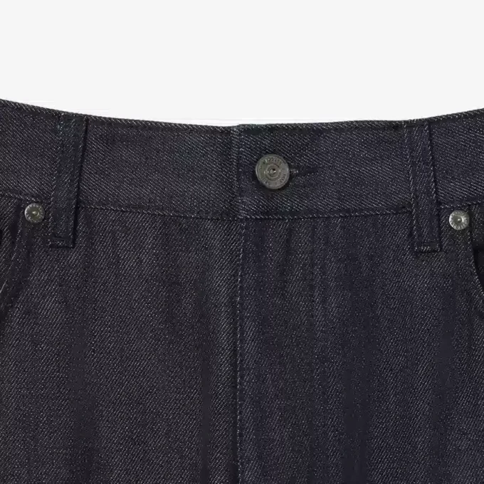 Vaqueros de denim de corte recto Runway