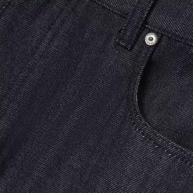 Vaqueros de denim de corte recto Runway