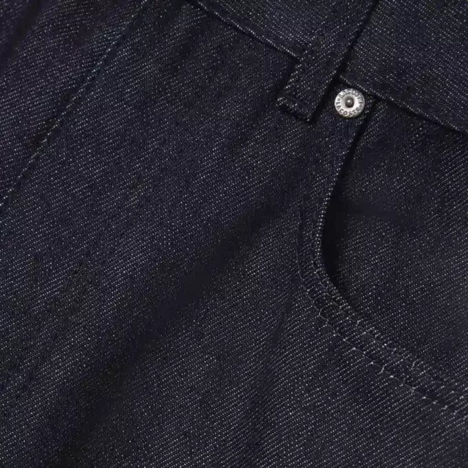 Vaqueros de denim de corte recto Runway