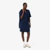 Vestido camisero fluido de mezcla de lino The Blend