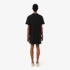 Vestido camiseta oversize de algodón