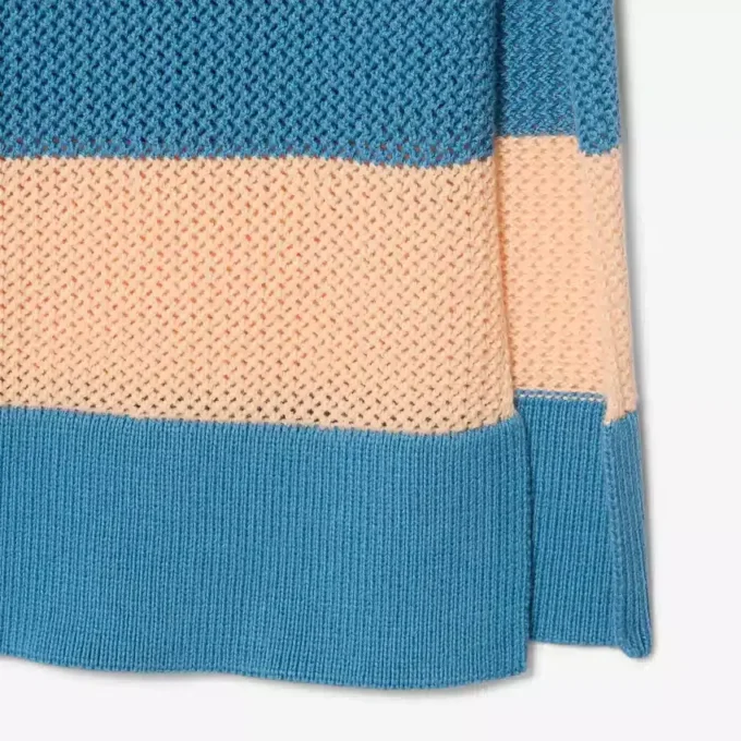 Vestido de algodón a rayas
