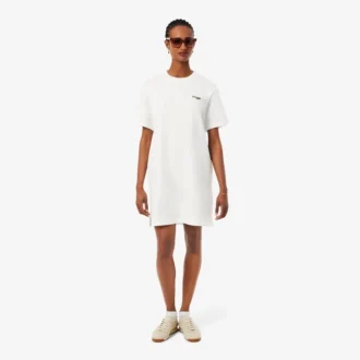 Vestido de camiseta oversize de algodón