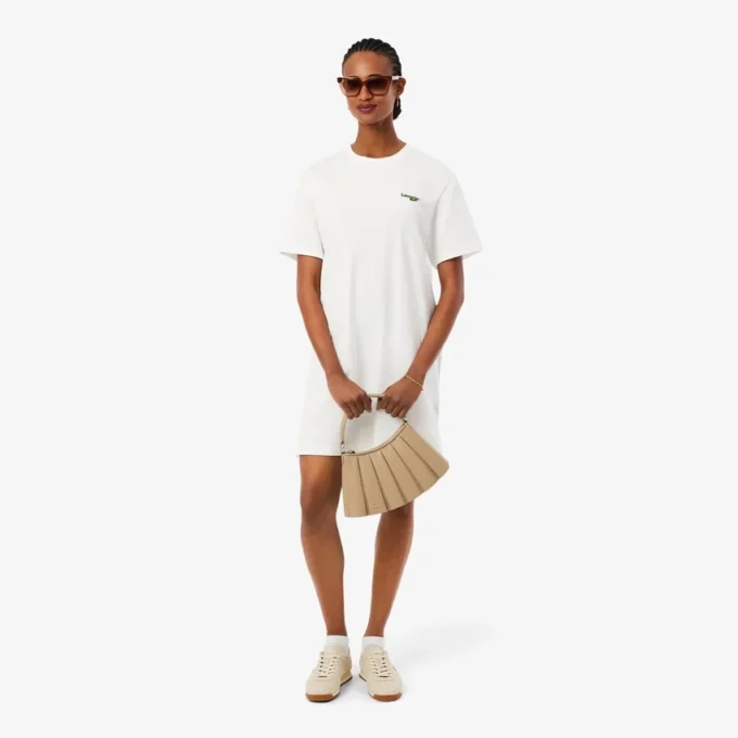 Vestido de camiseta oversize de algodón