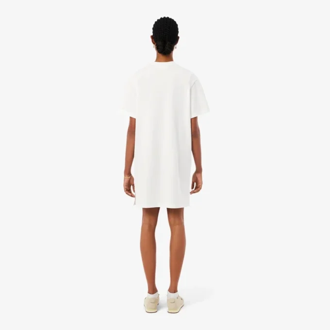 Vestido de camiseta oversize de algodón