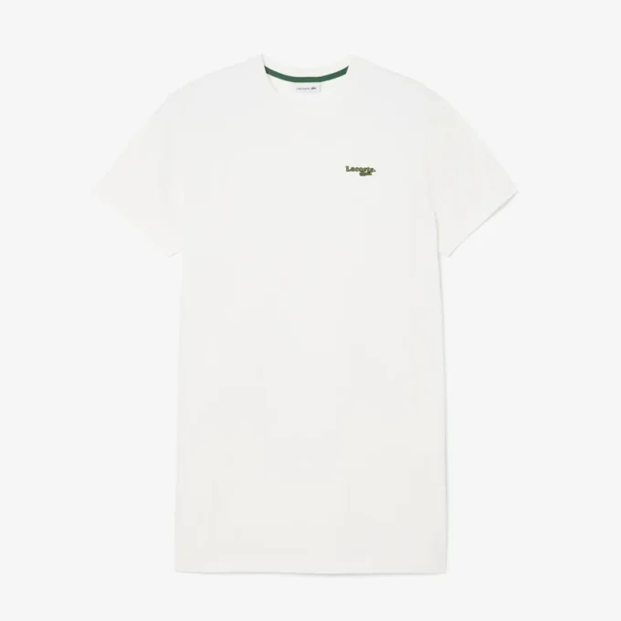 Vestido de camiseta oversize de algodón