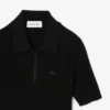 Vestido de mujer con cuello de polo plisado