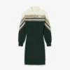 Vestido de piqué de corte ajustado para mujer, fabricado en Francia