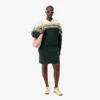 Vestido de piqué de corte ajustado para mujer, fabricado en Francia