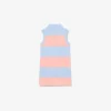 Vestido de polo sin mangas a rayas de Petit Piqué