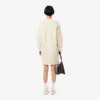 Vestido de punto de lana con efecto patchwork para mujer
