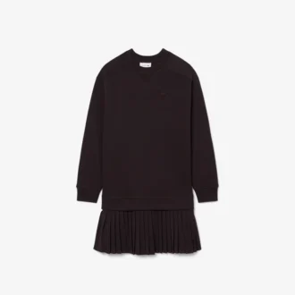 Vestido de sudadera oversize de algodón