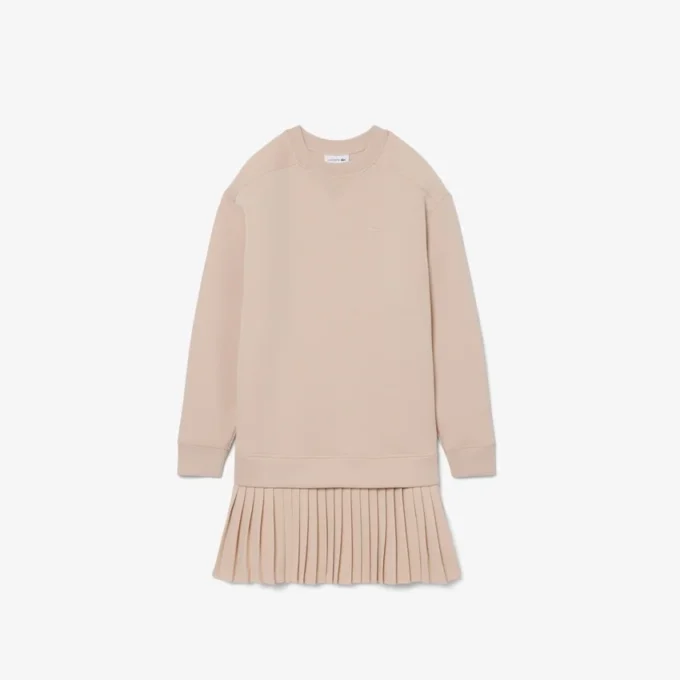 Vestido de sudadera oversize de algodón