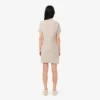 Vestido polo de corte entallado con monograma para mujer