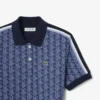 Vestido polo de corte entallado con monograma para mujer