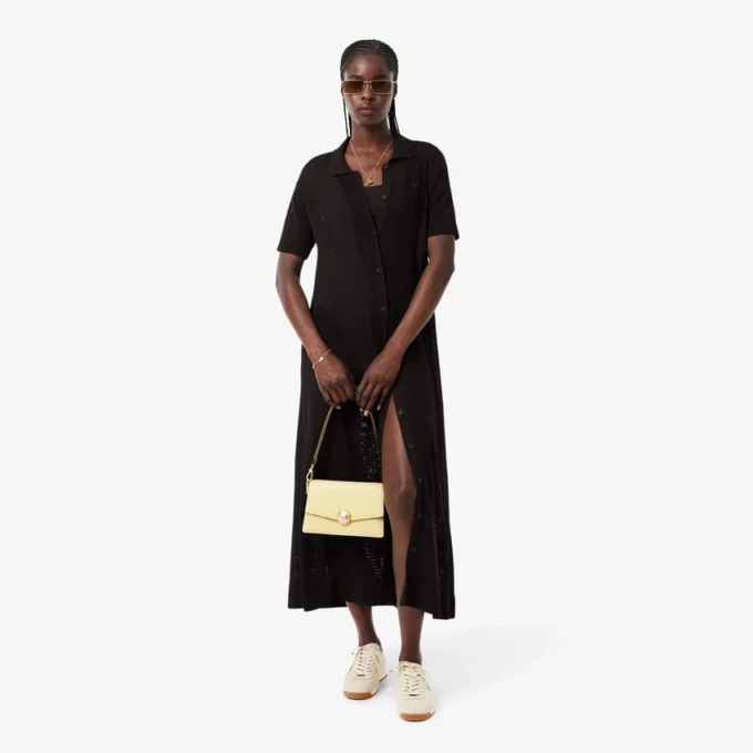 Vestido polo de croché
