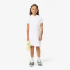 Vestido polo de piqué para niña