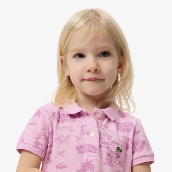 Vestido polo estampado Piqua