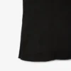 Vestido polo largo de algodón acanalado para mujer