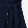 Vestido polo mini acampanado de mujer