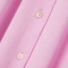 Vestido polo mini acampanado de mujer