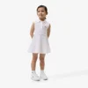Vestido sin mangas de piqué elástico