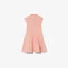 Vestido sin mangas de piqué elástico