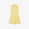 Vestido sin mangas de piqué elástico