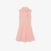 Vestido sin mangas de piqué elástico