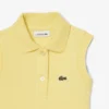 Vestido sin mangas de piqué elástico
