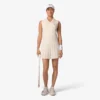 Vestido y pantalones cortos de tenis elásticos para mujer