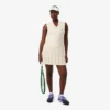 Vestido y pantalones cortos de tenis elásticos para mujer