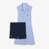 Vestido y pantalones cortos de tenis elásticos para mujer