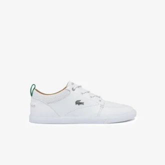 Zapatillas Bayliss de piel con cuello perforado para hombre