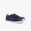 Zapatillas Bayliss de piel con cuello perforado para hombre