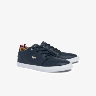 Zapatillas Bayliss de piel con cuello perforado para hombre