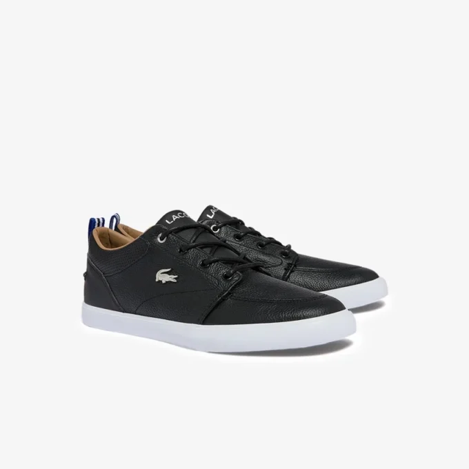Zapatillas Bayliss de piel con cuello perforado para hombre