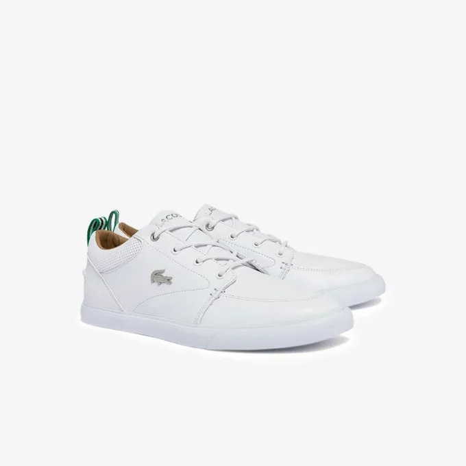 Zapatillas Bayliss de piel con cuello perforado para hombre