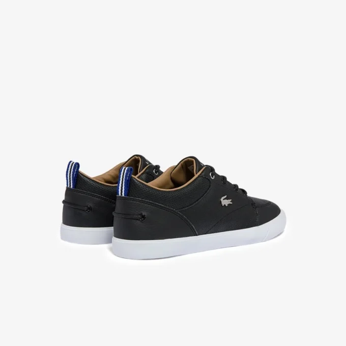 Zapatillas Bayliss de piel con cuello perforado para hombre