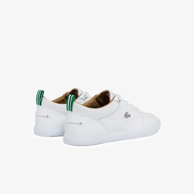 Zapatillas Bayliss de piel con cuello perforado para hombre