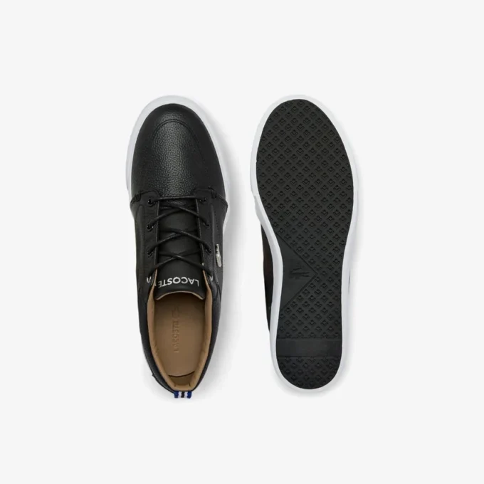 Zapatillas Bayliss de piel con cuello perforado para hombre