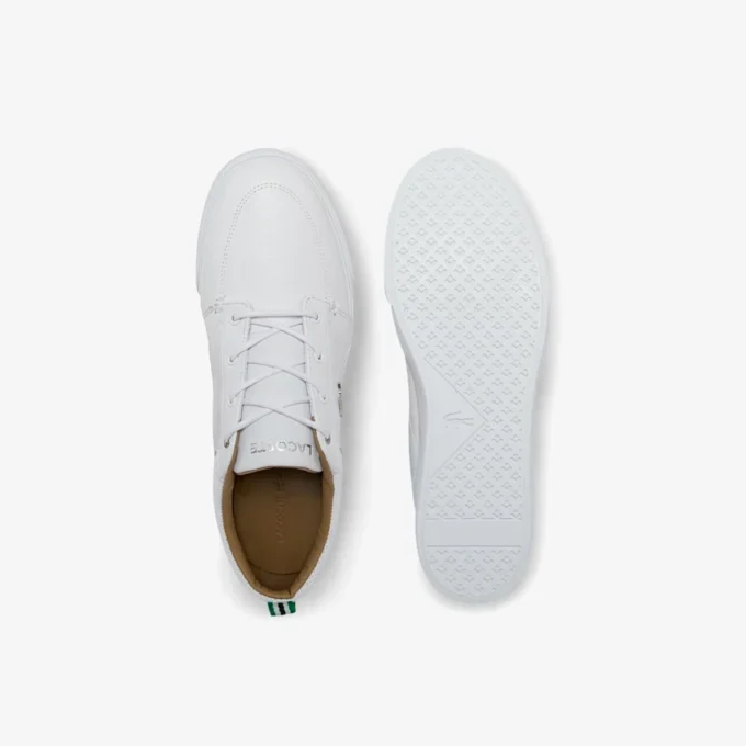 Zapatillas Bayliss de piel con cuello perforado para hombre