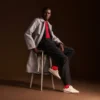 Zapatillas de piel Aura para hombre
