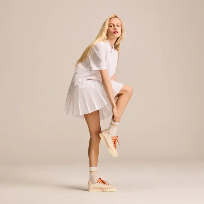 Zapatillas de piel Aura para mujer