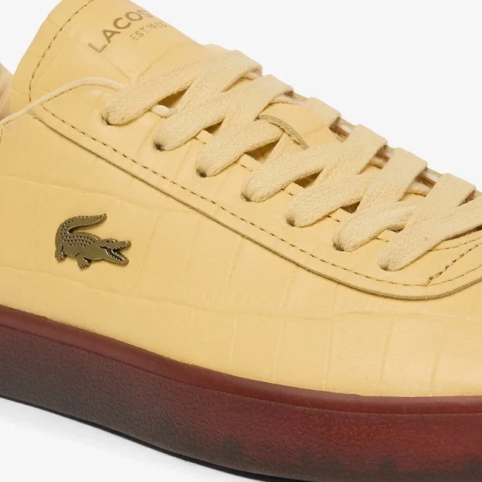 Zapatillas de piel Baseshot para mujer